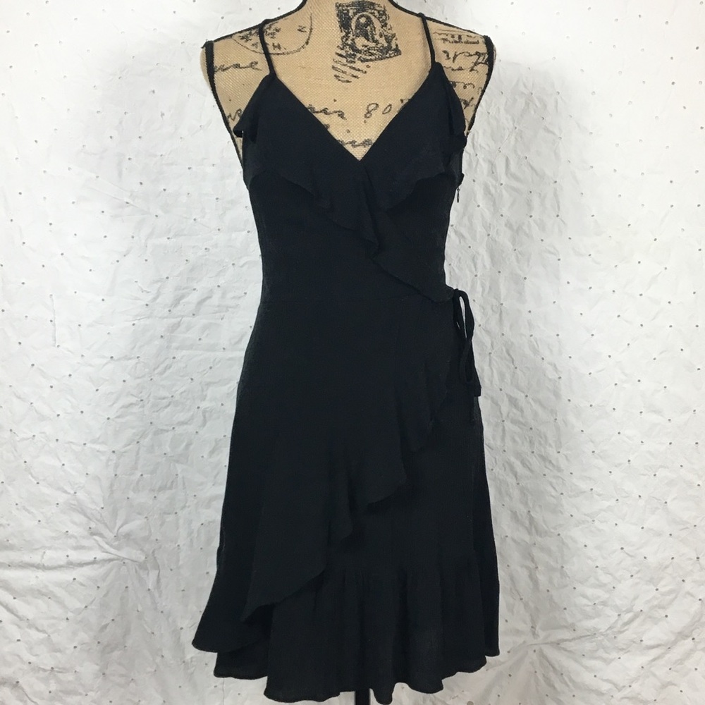 Mossimo XS Black Spaghetti Strap Dress